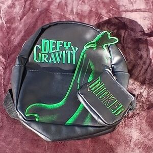 NWOT Universal City Studios WICKED Defy Gravity small backpack